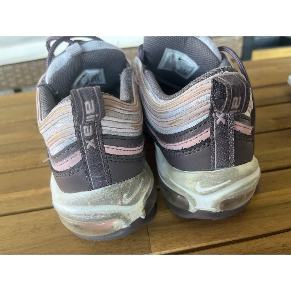 Nike Air Max 97 Violet Pink White Womens Size 6.5 Athletic Shoes Sneakers - Picture 8 of 12